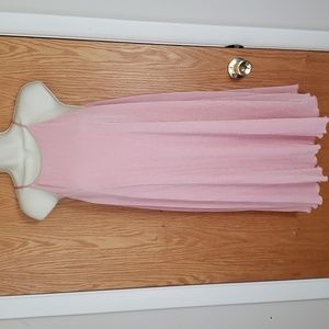 No Boundaries pink Barbiecore  dress size M (7/9)